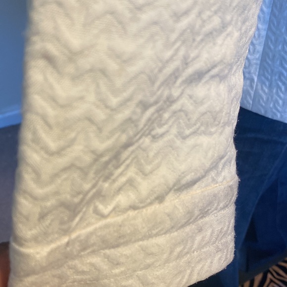 Pre-OWNED BANANA REPUBLIC WHITE SINGLE BREASTED JACKET - Picture 10 of 15